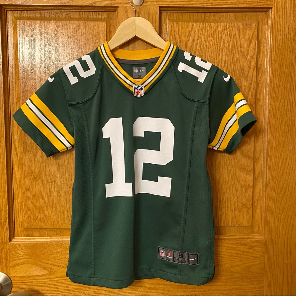 Nike Aaron Rodgers #12 Packers Jersey